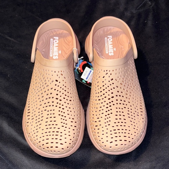 Skechers Shoes - Skechers Women's Go Walk 5 Harmony Clogs Rose Size 9 Clogs Cushioning Footbed